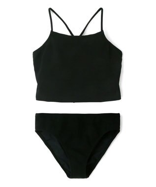 San-ai Resort（三愛水着楽園） ３点セット水着　9M・11L【San-ai Resort（サンアイリゾート）】 ブラック