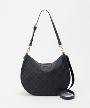 russet ナイロンジャガード2WAYショルダーバッグ(CE-1620) Purple/BR