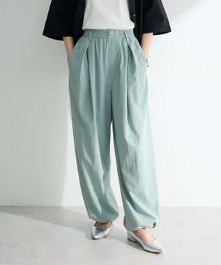 Green Parks ・ＳＵＧＡＲ　ＳＰＯＯＮ　カーブタックパンツ Green