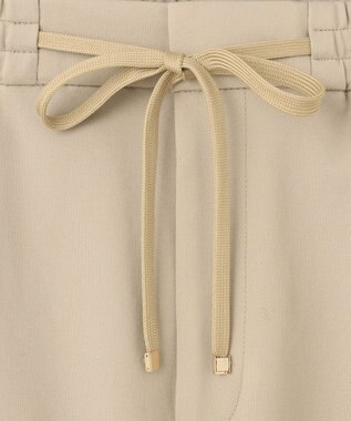 自由区 L ライトフィールジャージータックテーパード パンツ ベージュ