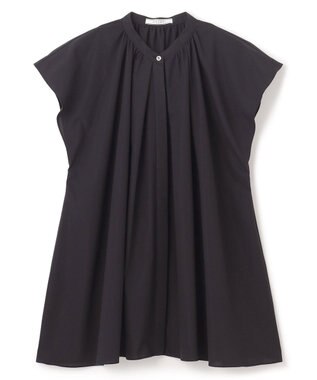 BEIGE， LUCILLE / バンドカラーブラウス Black