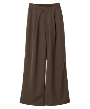 Green Parks ・ＥＬＥＮＣＡＲＥ　ＤＵＥ　ワイドパンツ Brown