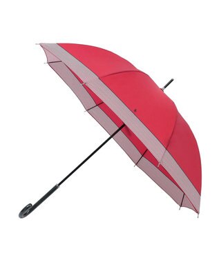 MOONBAT 【WEB限定】POLO RALPH LAUREN（ポロ ラルフローレン）長傘 ワンポイントポロポニー×裾ボーダー 8本骨 レッド