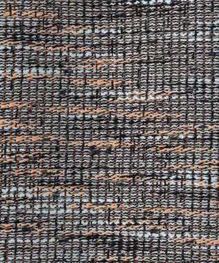 自由区 L 【洗える】エアリーツイード ジャンパースカート グレイッシュミントミックス