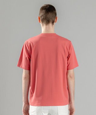 JOSEPH HOMME 【新素材】ハイゲージベアスムース　VネックＴシャツ オールドローズ系