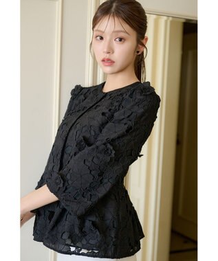 FLOATING FLOWER ブラウス