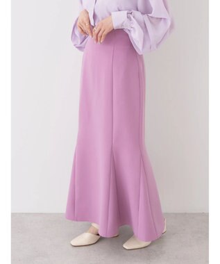 earth music&ecology フレアマーメイドスカート Pink