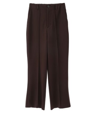 earth music&ecology センターシームパンツ Chocolat