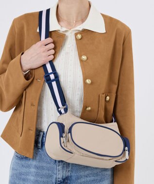 LeSportsac 3 POCKET SHOULDER/スペクテイターボーン/ネイビー スペクテイターボーン/ネイビー