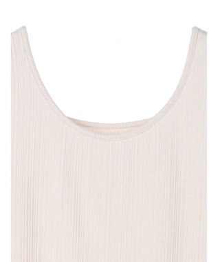 Green Parks 前後２ｗａｙリブタンク Light Beige