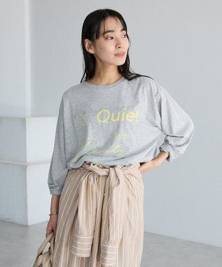 CRAFT STANDARD BOUTIQUE ロゴプリントロンTee Gray