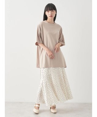 earth music&ecology ｅ／ｍシャーリングプルオーバー Beige