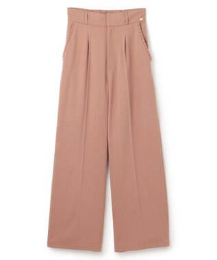 TOCCA 【消臭・洗える】AWESOME PANTS ワイドパンツ ローズ系