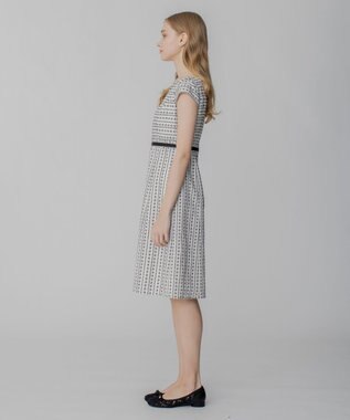 TOCCA 【洗える！】ICON BORDER ドレス アイボリー系7