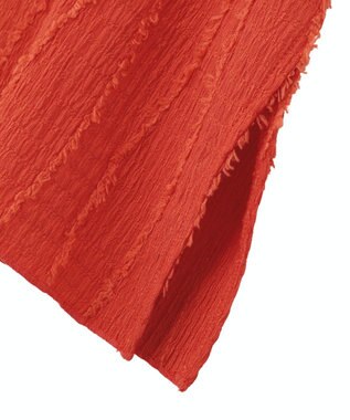 Green Parks ５分袖表面感カットプルオーバー Orange