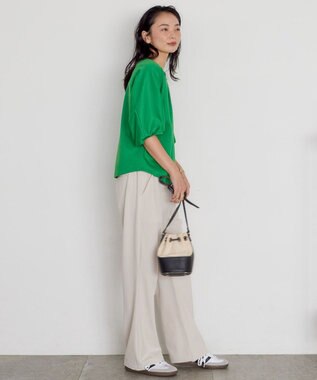 AMERICAN HOLIC 美・美・美ベイカーフレアパンツ Ivory