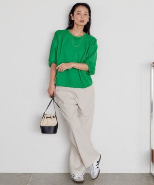 AMERICAN HOLIC 美・美・美ベイカーフレアパンツ Ivory