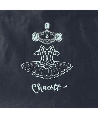 Chacott ジュエルチュチュ不織布バッグM ネイビー