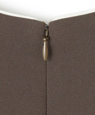 BEIGE， CINDY / クルーネックドレス Mocha×Ecru