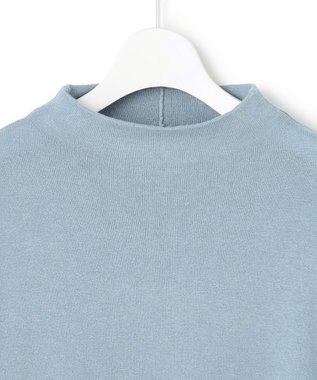 J.PRESS YORK STREET 【WOMEN】ベーシックハイゲージニット サックスブルー系