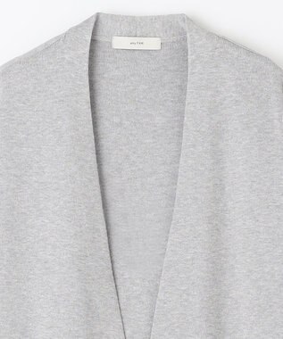 ANY L 【洗濯機可能・UVケア】ニットコーディガン トップグレー