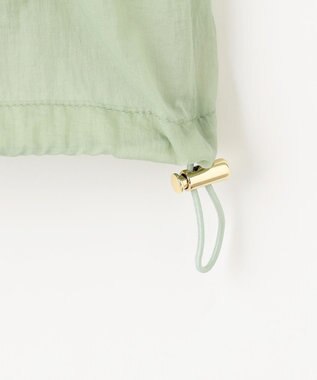 ANY 【WEB限定】シアーフードブルゾン オリーブ