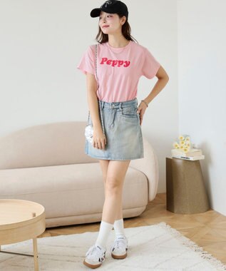 WEGO 【SMサイズ展開】グラフィックTシャツ 柄5