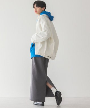 AMERICAN HOLIC デニムオーバージャケット Off White