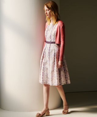 TOCCA 【洗える！】SILK RIB BOLERO ボレロ ベリー系