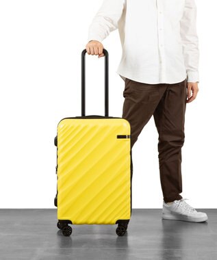 ACE BAGS & LUGGAGE ACE オーバル2 スーツケース 拡張機能 57L/70L 05912 エース イエロー