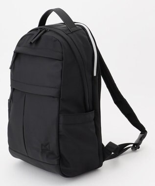 LA BAGAGERIE 【maison vert】 【多収納】タックポケットリュック ブラック