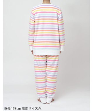 tsumori chisato SLEEP ツモリチサト パジャマ パイル(本体) あったか 長袖 長ズボン レディース UDW405 /ワコール ホワイト