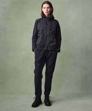JOSEPH ABBOUD MOUNTAIN 【軽量/ストレッチ/ECO撥水】ライトワシャーストレッチ マウンテンパーカー ブラック系