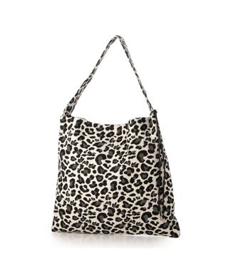 UNBILLION カシュカシュ cachecache / レオパードジャガードワンショルダートート