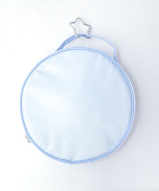 WEGO 配色サークルポーチ ホワイト