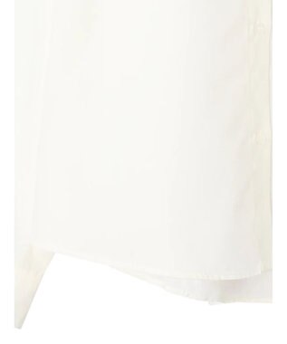 earth music&ecology ロゴ刺繍シャツ Off White