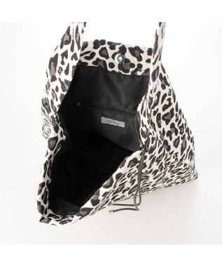UNBILLION カシュカシュ cachecache / レオパードジャガードワンショルダートート ブラック