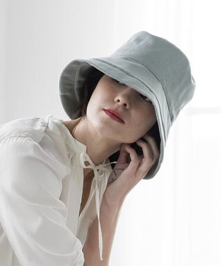 MOONBAT 【一級遮光/UVカット】UVラフィネハット（つばの広さノーマル）速乾/接触冷感/手洗いOK/サイズ調整可能/抗菌防臭加工