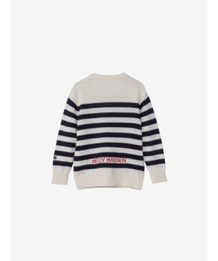 HELLY HANSEN 【キッズ】マリンボーダーニットクルー オーシャンネイビー