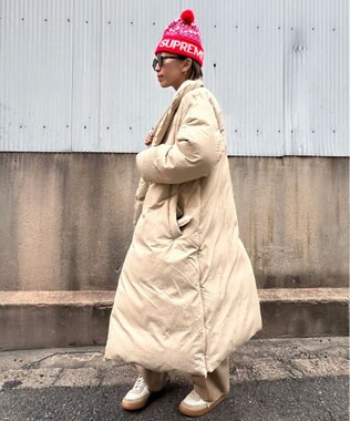 KWD 【日本製/高品質ダウン】KWD DOWN COAT ダウンコート ベージュ