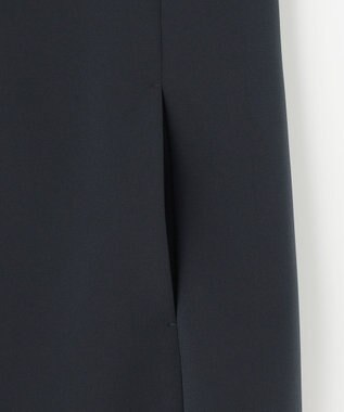 J.PRESS LADIES 【セットアップ対応・洗える】セラテリーダブルクロス ジレ ネイビー系