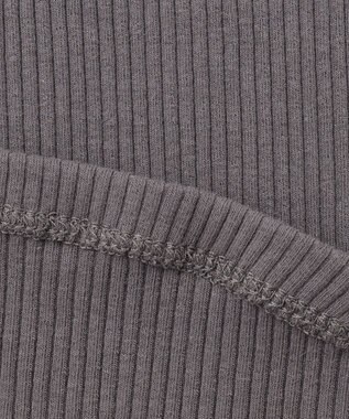 ANY L リブタンクトップ グレー