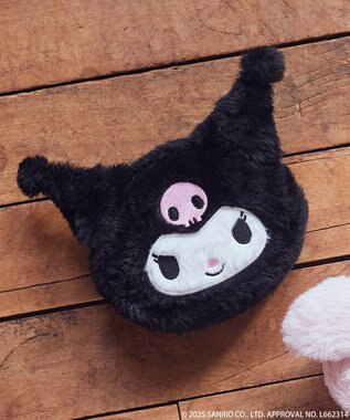 earth music&ecology マイメロディ＆クロミ／ｅａｒｔｈ　フェイスポーチ Black