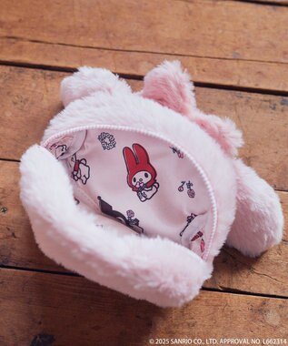 earth music&ecology マイメロディ＆クロミ／ｅａｒｔｈ　フェイスポーチ Pink