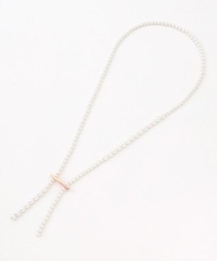 RANDOM PEARL LARIAT NECKLACE ネックレス