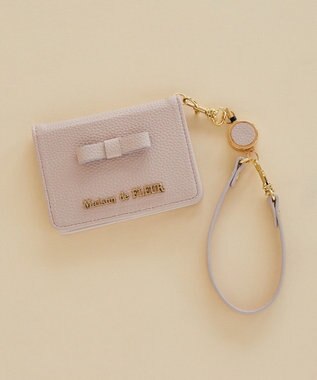 Maison de FLEUR 二つ折りリールパスケース