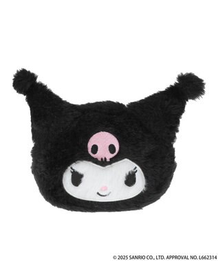 earth music&ecology マイメロディ＆クロミ／ｅａｒｔｈ　フェイスポーチ Black