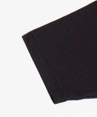 WEGO 【ユニセックス着用ITEM】フェイクレイヤードTパーカー ブラック