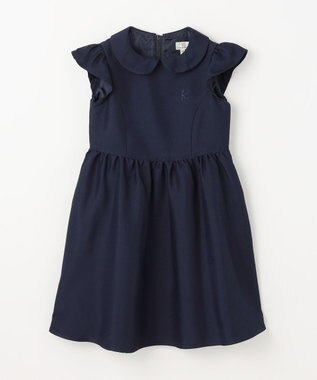 組曲 KIDS 【150-170㎝】レーシージャケット＆ワンピース セット ネイビー系