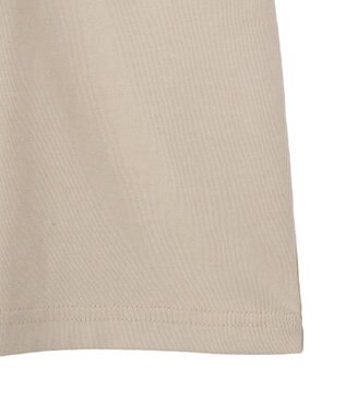 Green Parks 【適ON】多段きれい目ロゴＴシャツ Beige